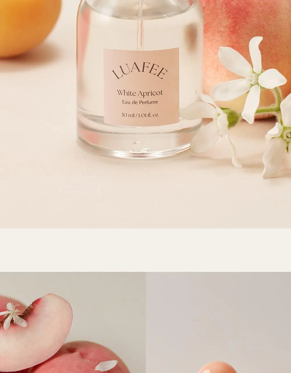 [복숭아과즙향] 루아페 화이트 애프리콧 EDP 30ml 상세페이지 2